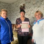 Партийцы Кондинского района помогли матери участника СВО получить новую профессию