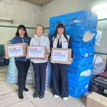 Единороссы и сторонники партии из Ливен отправили гуманитарный груз на Донбасс