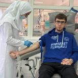 Чеченские молодогвардейцы провели донорскую акцию в Грозном