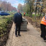Ремонт тротуаров – на контроле депутатов «Единой России»