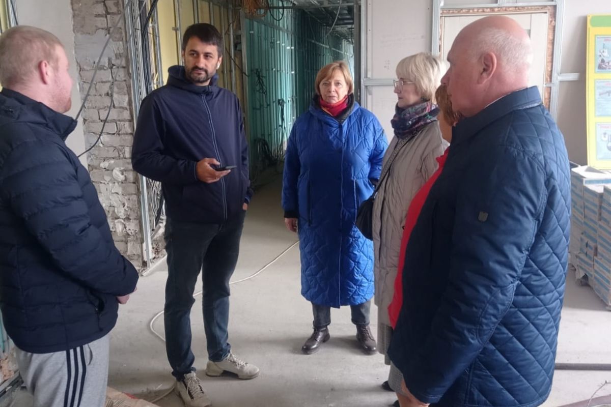 Продолжается капитальный ремонт Шунгенской средней школы в Костромском районе