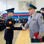 Воспитанники Петрозаводского президентского кадетского училища приняли присягу