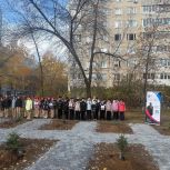 «Единая Россия» организовала создание Аллеи Памяти в школе Ульяновска в честь погибших в ходе СВО выпускников