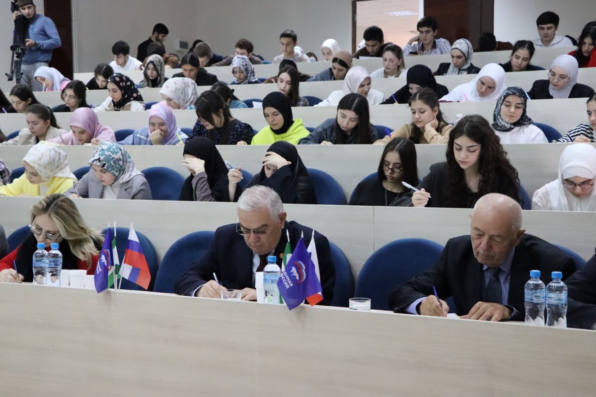 В Ингушетии состоялся Всероссийский «Аграрный диктант» — масштабная образовательная акция, проходящая в рамках федерального партийного проекта «Единой России» «Российское село»