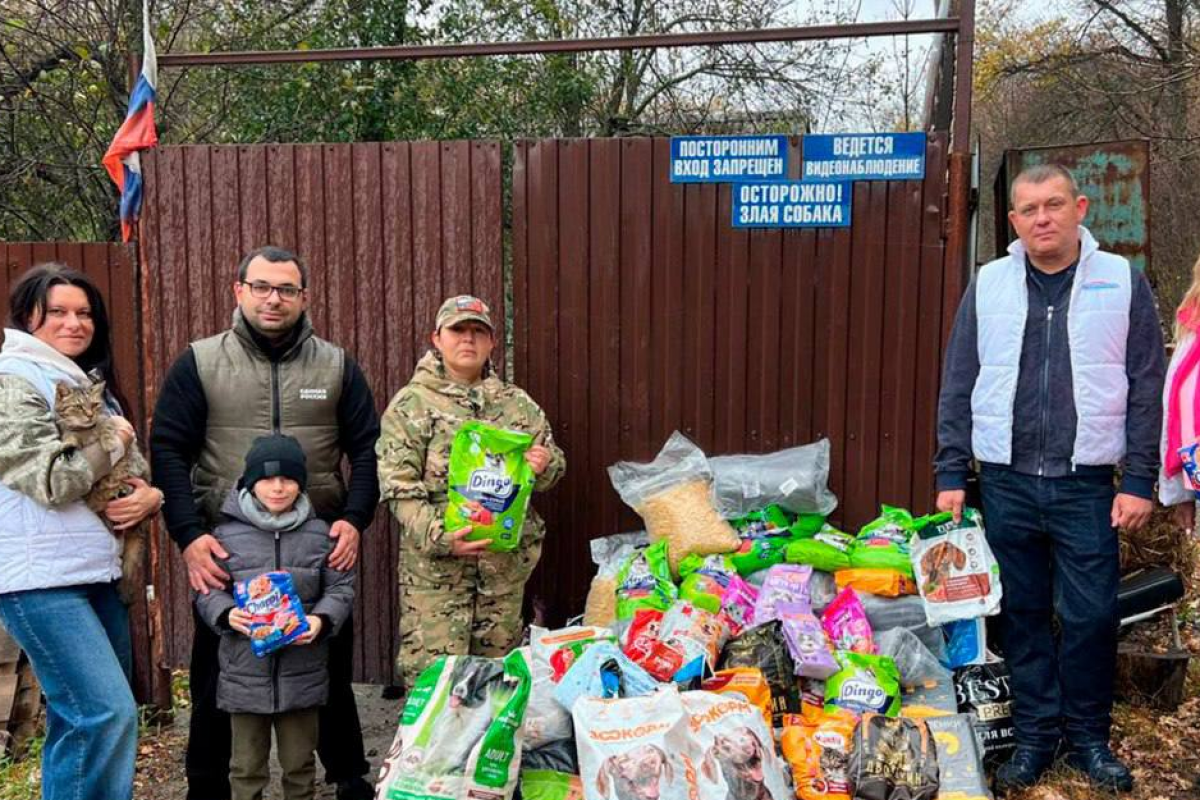 С заботой о братьях наших меньших: партактив посетил приют для бездомных животных