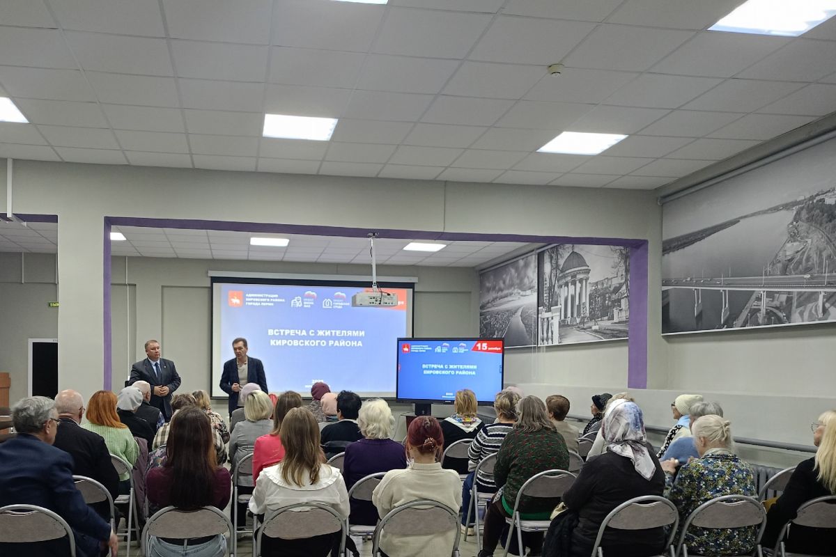 При поддержке «Единой России» в Кировском районе прошла расширенная встреча с жителями