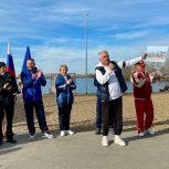 Агаповские единороссы присоединились к забегу «Бегайте с нами, бегайте сами!»