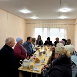 В Ржаксинском округе партийцы встретились с матерями участников СВО