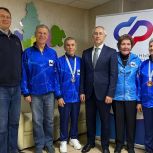 Региональный координатор партийного проекта «Старшее поколение» Алексей Макаров встретился с командой Иркутской области, вернувшейся с X Спартакиады пенсионеров России