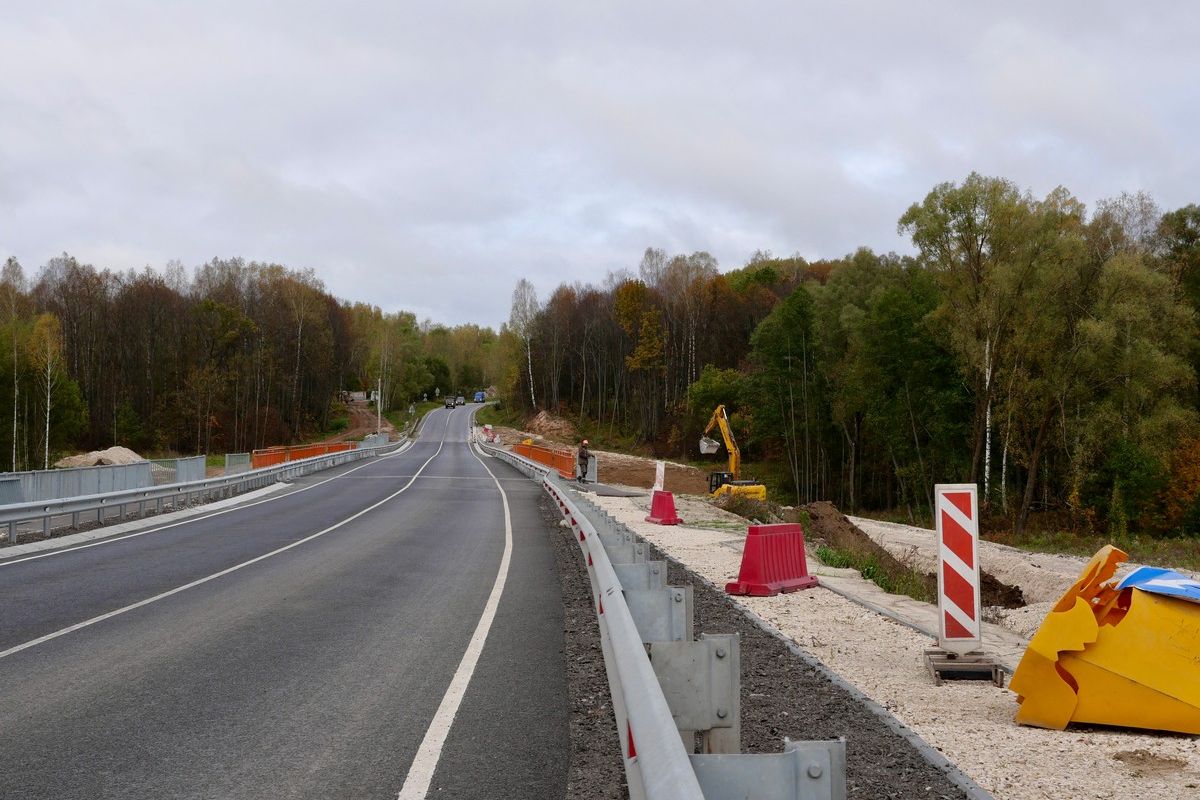 Завершается капитальный ремонт железобетонного моста через реку Сынтулка в Касимовском округе протяженностью 72 м