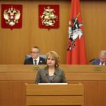 Людмила Гусева: Важной особенностью представленного документа является пятнадцатипроцентное увеличение расходов социальной направленности