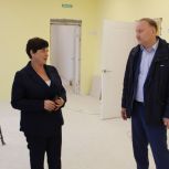 В Добровском округе Липецкой области по народной программе Единой России ремонтируют детский сад