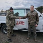 Вячеслав Брозовский доставил в зону СВО дополнительный груз