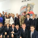 По инициативе «Единой России» в Марий Эл открыли мурал, посвящённый Александру Невскому