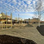 Эксперты партийного десанта: Сквер «Северное сияние» в Югорске готов на 92%