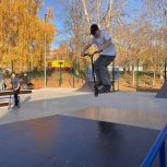По народной программе «Единой России» в Добрянке построили новую скейт-площадку