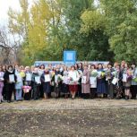В Ленинском районе открыли Доску почета работников образования
