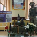 «Единая Россия» открыла школьный музей СВО в Скопине Рязанской области