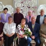 В Арском районе поздравили юбиляров супружеской жизни