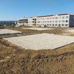 В Керчи по Народной программе продолжается строительство школы на 825 мест