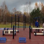 В Клетнянском районе проверили новую спортивную площадку ГТО в рамках Народной программы Партии