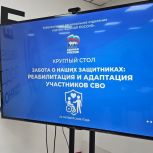 «Единая Россия» провела круглый стол на тему адаптации и реабилитации участников СВО