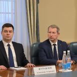 Глава Удмуртии Александр Бречалов встретился с руководителями депутатских фракций Гордумы Ижевска