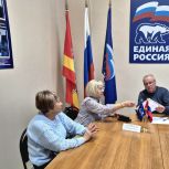 В депутатском центре Ашинского местного отделения партии «Единая Россия» прошел прием граждан депутатом Феликсом Забайдулиным