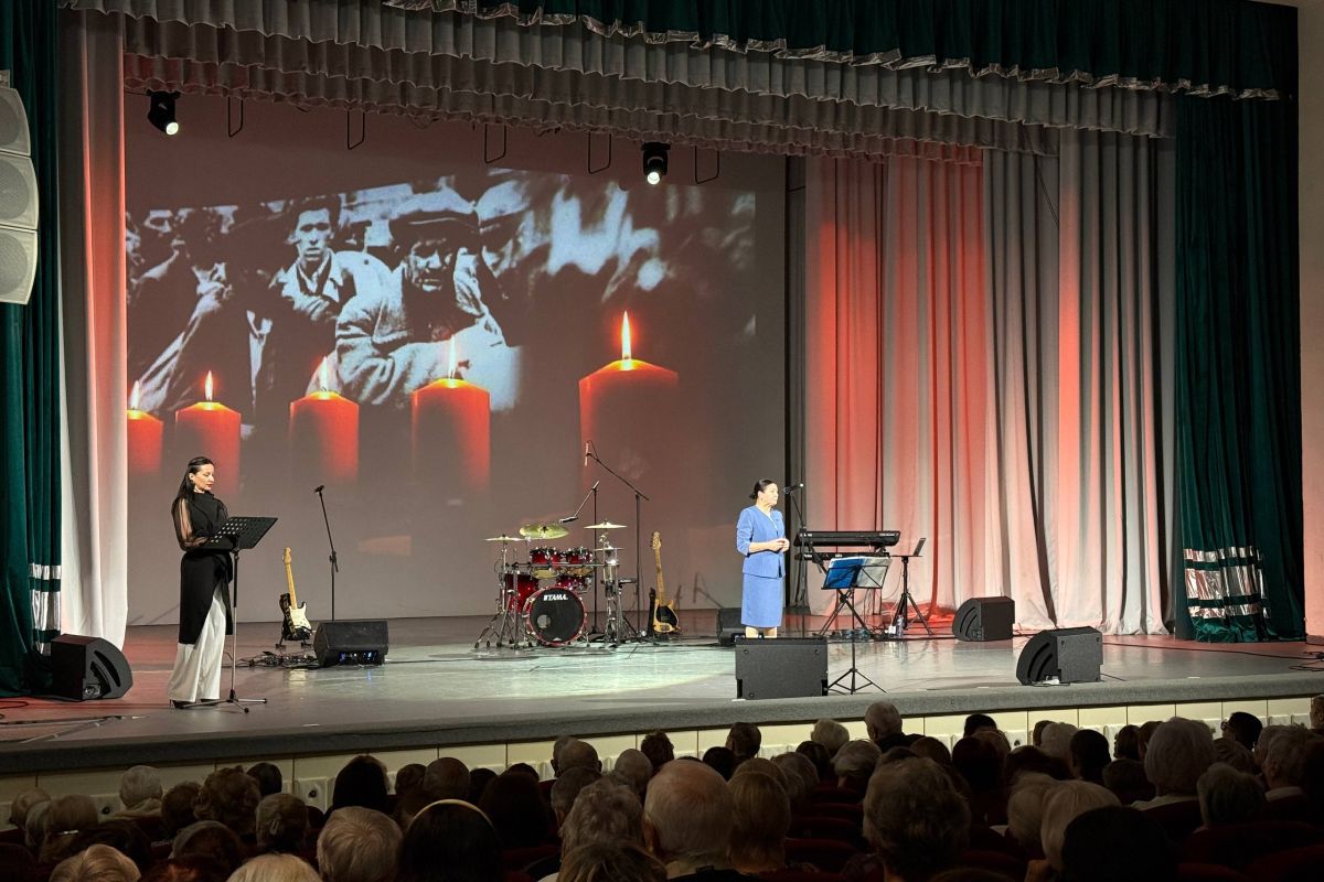 Екатерина Уделько приняла участие в мероприятии, приуроченном ко Дню памяти жертв политических репрессий