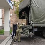 Московская «Единая Россия» передала помощь бойцам полка № 1430