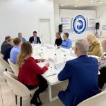 В Штабе общественной поддержки «Единой России» прошла встреча с многодетными отцами