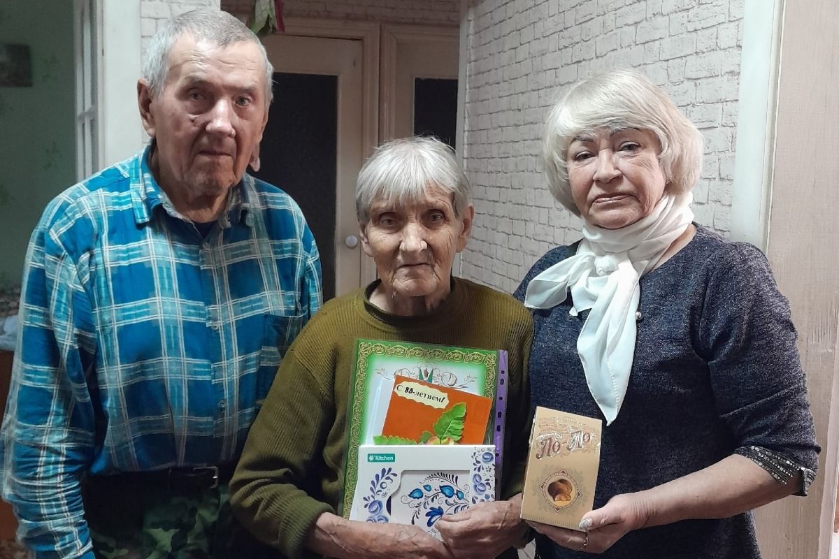 Юбилейный День рождения отметила Нина Ивановна Шабуневич