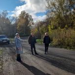 По народной программе в Староюрьевском округе завершился ремонта участка автомобильной дороги в селе Мезинец