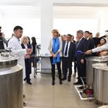 Министр сельского хозяйства России Оксана Лут прибыла с рабочим визитом в Бурятию