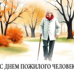 С Международным днём пожилого человека!