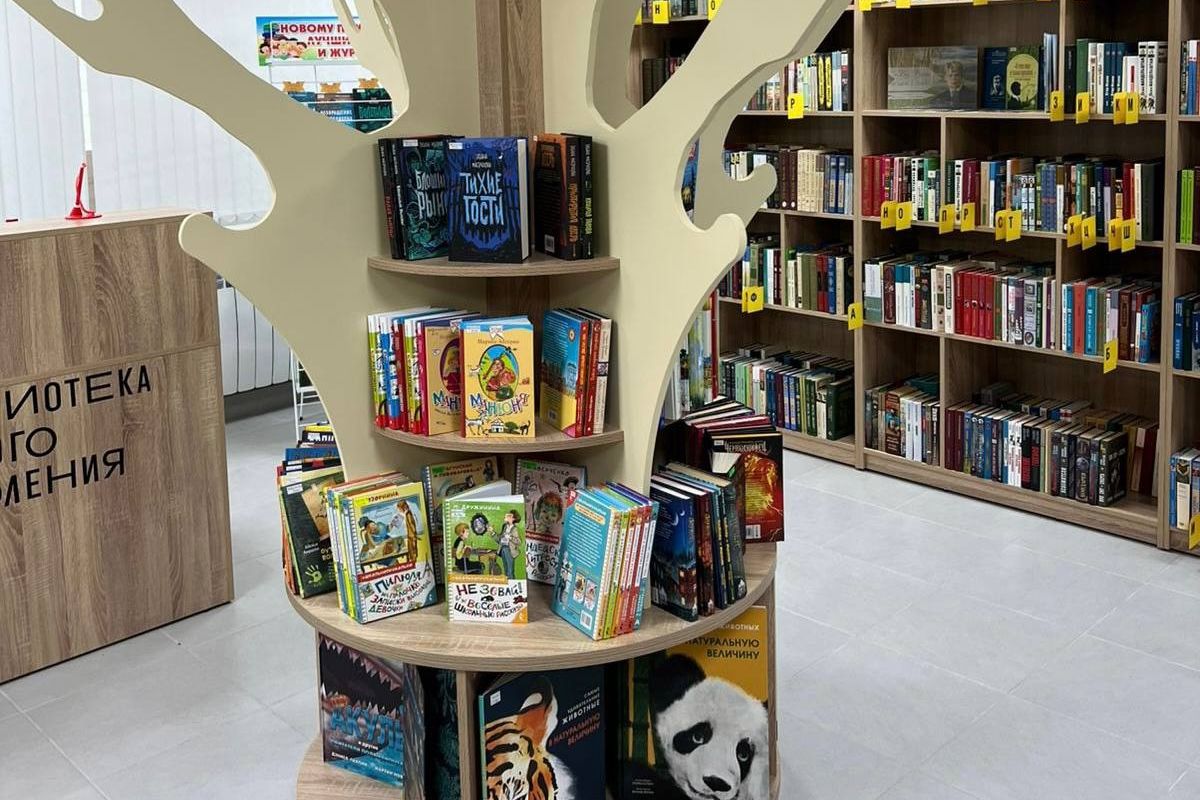 В поселке Белые Берега Брянска в рамках Народной программы «Единой России» открылась современная модельная библиотека