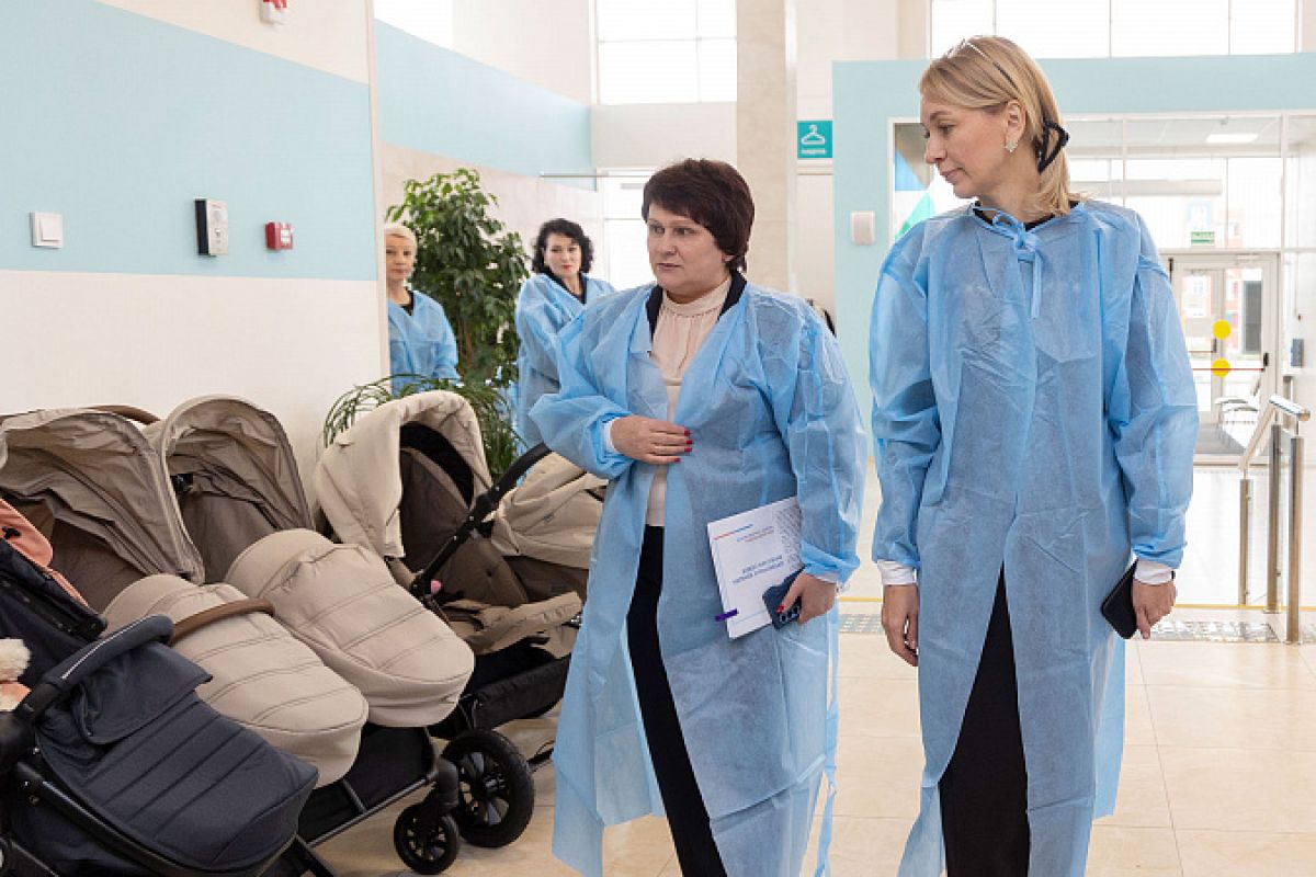 В Тульском перинатальном центре открылся пункт проката вещей для малышей