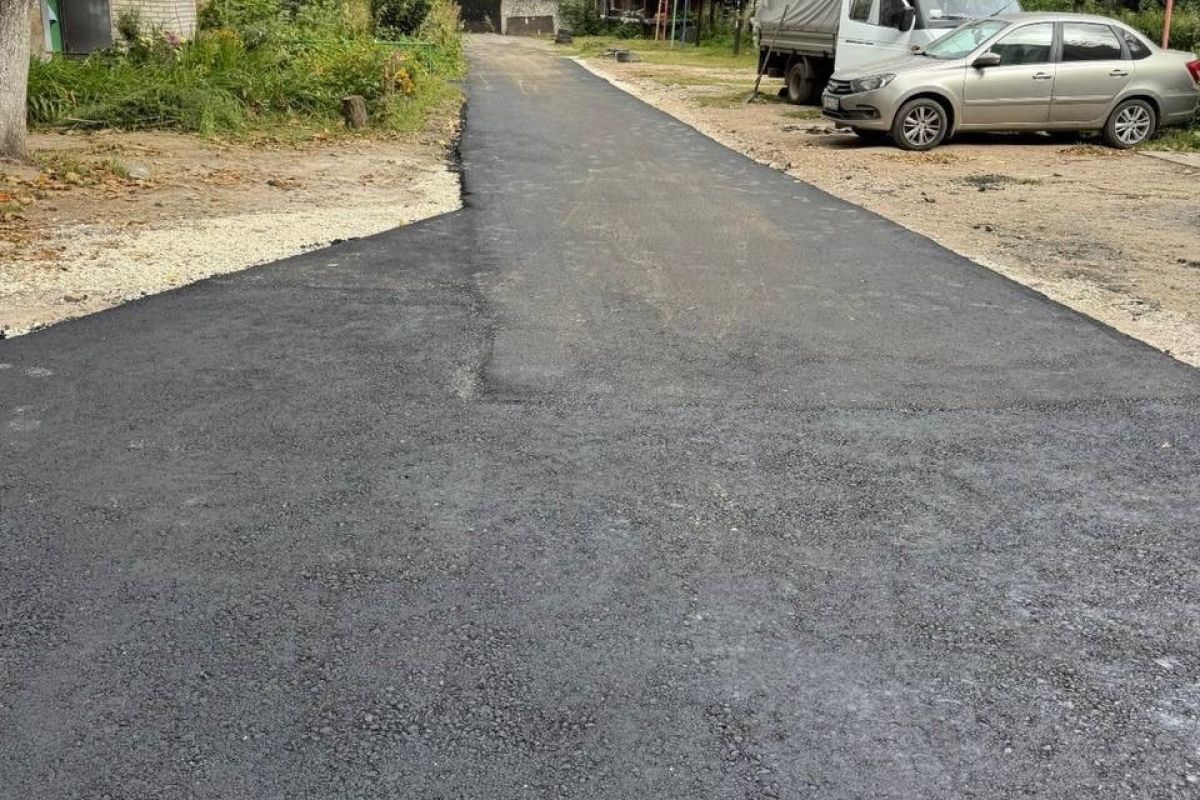 В Рязани продолжается благоустройство дворов