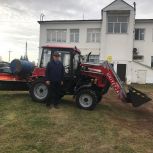 Партийный проект «Реальные дела» обеспечил Ермекеевский район новым трактором МТЗ-320