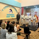 В Ульяновске при поддержке «Единой России» провели мастер-класс по дзюдо для воспитанников реабилитационного центра