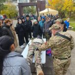 На севере Москвы ветераны СВО организовали «Курс молодого бойца» для молодежи