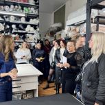 В Калининграде участники программы «Единой России» «СВОй бизнес» посетили швейное производство