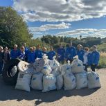 Акция "Чистый берег" прошла в рамках партийного проекта "Чистая страна".