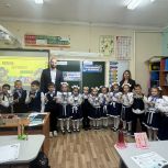 Алексей Ишутин провел урок по безопасности дорожного движения