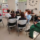 В честь Дня пожилого человека, в рамках федерального партпроекта «Единой России» «Старшее поколение» в Еманжелинской библиотеке прошел интеллектуальный турнир «Битва умов» между ветеранами и молодежью