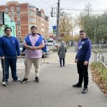 «Единая Россия» проверила работу светофоров с системой звукового дублирования