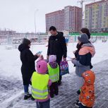 Дошкольникам Лабытнанги напомнили о безопасном поведении на дорогах