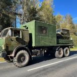 Гуманитарный груз, КАМАЗ и два автомобиля УАЗ отправили бойцам спецоперации жители Городецкого муниципального округа