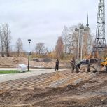 В Сольвычегодске реализуют второй этап благоустройства набережной имени Аники Строганова