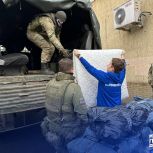 Молодогвардейцы Приморья передали сапёрам в Северодонецк гуманитарный груз